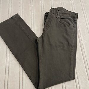 Levi's Men's Dark Gray Straight Jeans